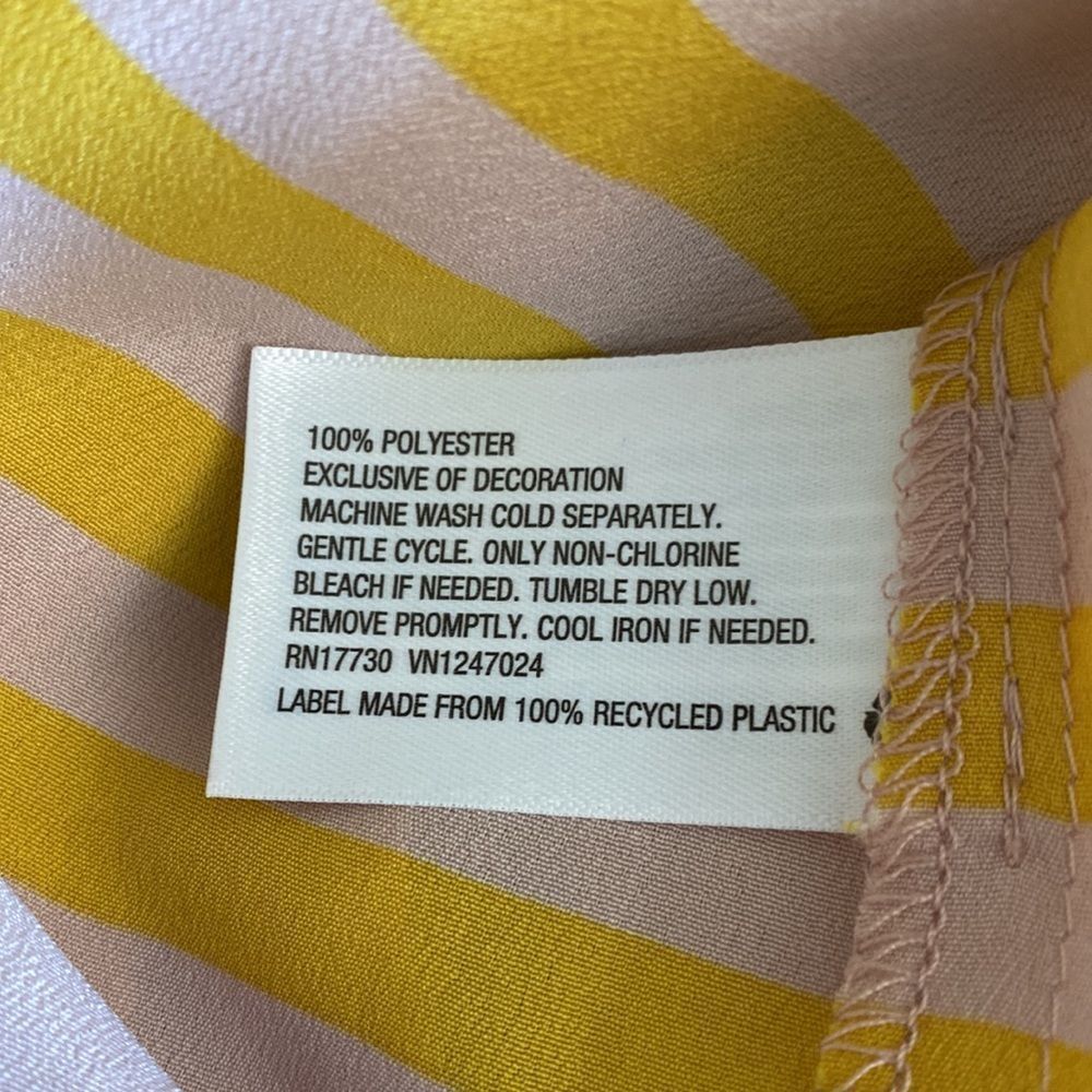 Jason Wu Medium Striped Mod Collar Sleeveless But… - image 7